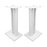 Fisual Dynami Duo Speaker Stands 600mm (Pair) (600mm, Gloss White)