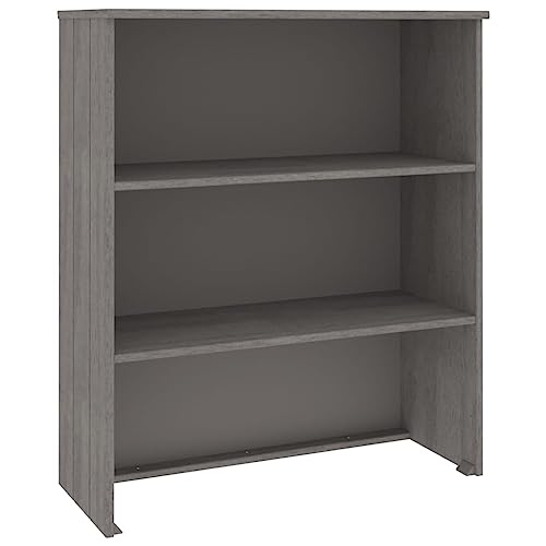 KTHLBRH Wohnzimmerschrank Esszimmerschrank Vielseitiges Sideboard Highboard-Oberteil Hellgrau 85x35x100 cm Massivholz für Küche, Wohnzimmer, Aufenthaltsraum