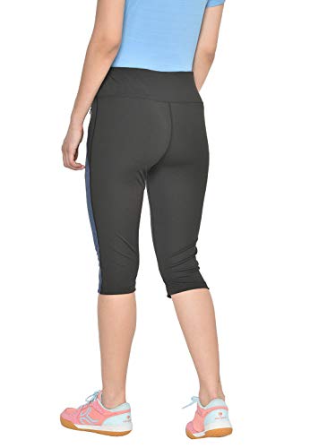 Image of CHKOKKO Women's Skinny Fit Polyester Workout Capri