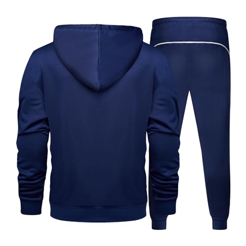 MANLUODANNI Track Suits Mens Long Sleeve Full-Zip Running Jogging Sports Sweatshirts and Pants4