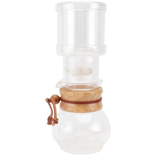 HEALEEP Cold Brew Coffee Maker Glass Pot Ice Coffee Dripping Pot Handcrafted All-in-one Cold Brew Dripper Suitable for Home and Office Use 1-set