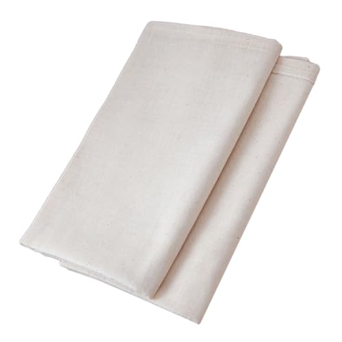 SOIMISS 2 piezas Filtro de Algodón Puro sin Blanquear Tela de Muselina Ultra Fina Reutilizable para Colar Queso Jugos Kombucha y Filtración Alimenticia Resistente Altas Temperaturas