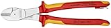 Knipex 74 06 250 T High Leverage Diagonal Cut 1000V Insulated Tethered Att