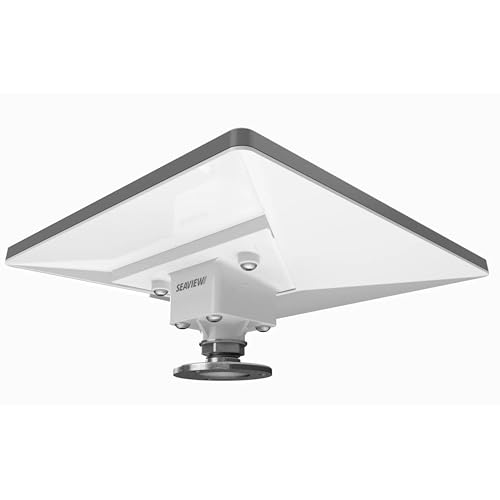 SEAVIEW Starlink Mini Mount | UV-Protected Marine-Grade Rail & Surface Mount for Boats, RVs, and Off-Road Vehicles