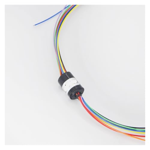 Bague collectrice rotative 8 canaux mini connecteur électrique tournant 1A 8,5mm