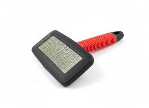 Lammfellbürste für Lammfelle und Schaffelle, Universal-Pflegebürste mit Softgriff, Hundebürste Langhaar, Fellbürste für Haustiere, Hunde Bürste und...