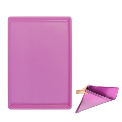 犬のクレートパン交換ペットケージのための犬の木箱箱箱水や食器洗い機の安全を避ける避けてください ピンク 49.5X33.5X2.5CM