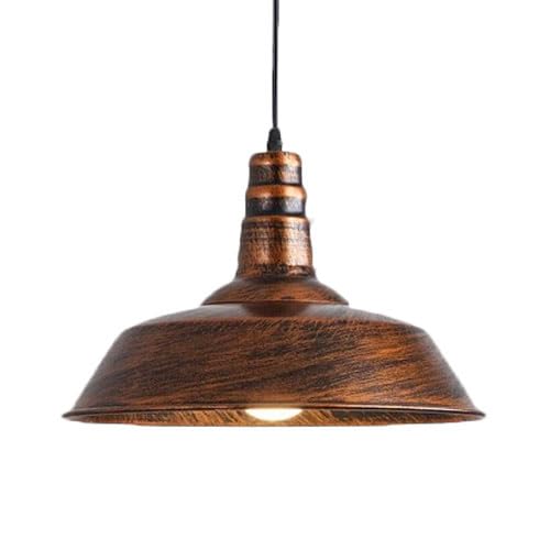 Suspension style industriel E27 luminaire fer café