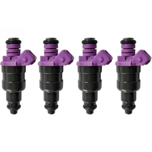 Inyector 1.6 8V juego de 4 válvulas de inyección gasolina 7700874112 motor 8200603801