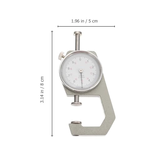 Calibrador mecánico para medición de grosor 0-20 mm miniatura 2