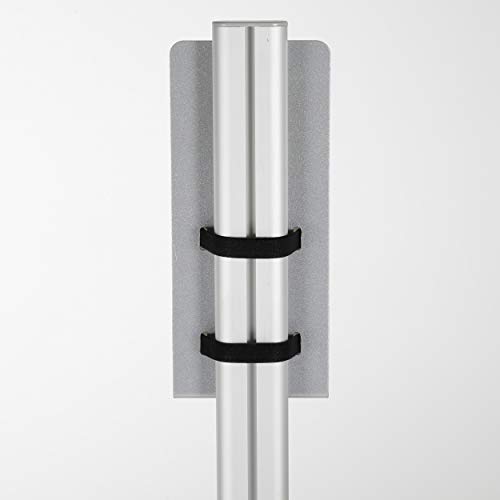 M&T Displays Floor Stand Universal Holder For Liquid/Lotion Soap Or Hand Sanitizing Products, Medical Face Mask, Disposable Glove, Wipe, Facial Tissue #TOP6
