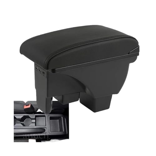 for VW for Polo 2019 2020 2021 2022 2023 2024 Car Armrest Storage Box Retrofit Parts Car Accessories
