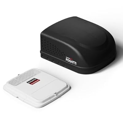 FOGATTI RV Air Conditioner InstaCool 15000BTU Non-Ducted, Rooftop AC Unit RV, Easy Install, All in One Unit, Quiet AC, For Camper, 115V, InstaCool