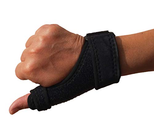 Tima Thumb Support Wrist Brace - Adjustable Soft Stabilizer with Metal Splint for Reliable Support