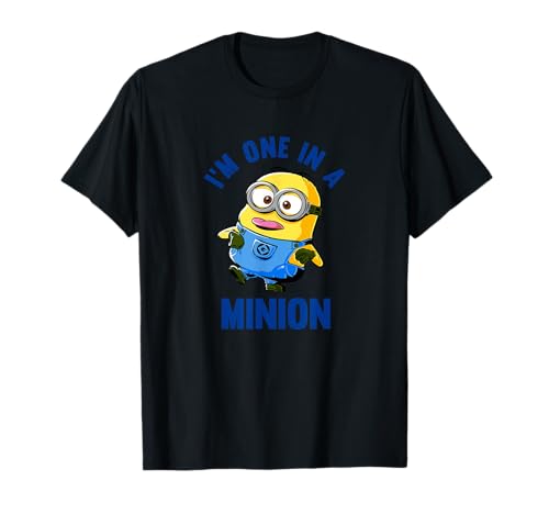 Despicable Me Dave Tongue Out One In A Minion Camiseta