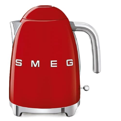 Tetera eléctrica SMEG estilo retro 50's roja miniatura 1