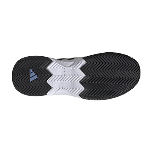 Image of Adidas Women's Gamecourt 2.0 TennisSneaker, Core Black FTWR White Solar Red, 15 UK