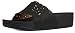 FitFlop Women's Flora Slide Flip Flop, Black, 7 M US