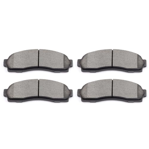 Image of ECCPP D833-7706 4pcs Front Ceramic Brake Pads For Ford For Ranger 2003-2011