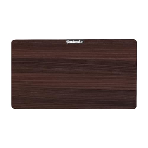 Image of Engineered Wood Lap Board | Multipurpose Laptop Desk for Bed & Sofa | Writing, Reading, Drawing & Study Table | Portable, Lightweight, Made in India| (Walnut, LB 14 inchX23 inch Walnut)