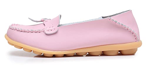 Image of VenusCelia Women's Decoration Comfy Walking Flat Loafer