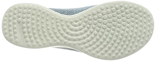 Skechers Women's Mary Jane Flat, Blue, 9