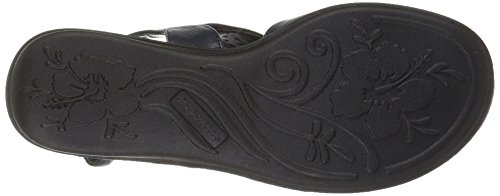 Easy Street Women's Bolt Flat Sandal, Navy, 8 M Us #TOP3