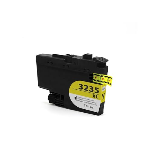 Cartouche LC3235XL jaune pour résoudre les problèmes de lignes vides sur Brother