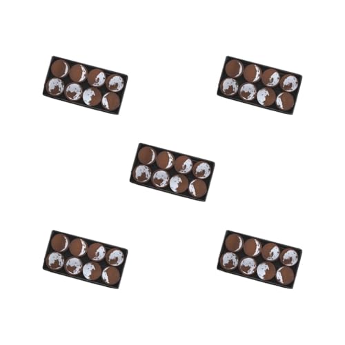 5のセット月の満ち欠けスタンプ DIYスタンプ 工作用ツール フォトアルバム 文房具