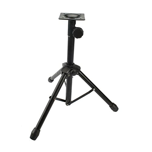 Mezhi Heavy Duty Drum Throne Seat Stool Chair Black Padded Round Percussion Stand #TOP5