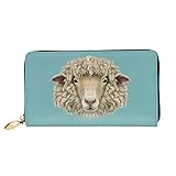 Cadeau parfait : avec du cuir synthétique de haute qualité et des fermetures éclair métalliques de haute qualité pour plus de durabilité, ce portefeuille est le cadeau parfait pour les petites amies et les membres de la famille.