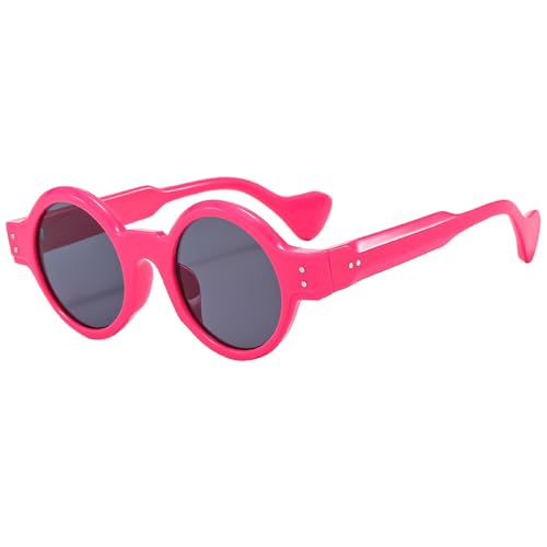 Lunettes de soleil rondes rétro MUTYNE haute finition mode UV400