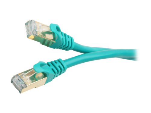 Rosewill 1-Feet Cat 7 Shielded Twisted Pair Networking Cable - Green (RCNC-11033)