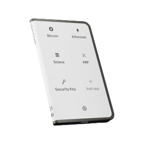 Ledger Stax - Carteira de Criptomoedas com Tela Touch de Útima Gração e Tela Curva E Ink