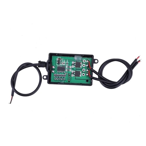Mikinona Controlador LED para Luces Diurnas con y Mando Inalámbrico Placa Principal para Modificación de Coches Accesorio de Control LED