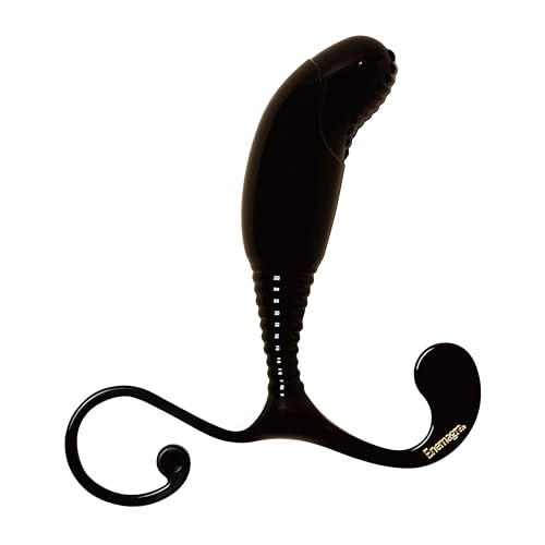 エネマグラ コバンザメ 雅 (正規品)ディルド アナルプラグ 大きめ 非電動 ドライオーガズム 【独特のヌメリ感、魅惑のシットリ感】 (黒) - 画像1
