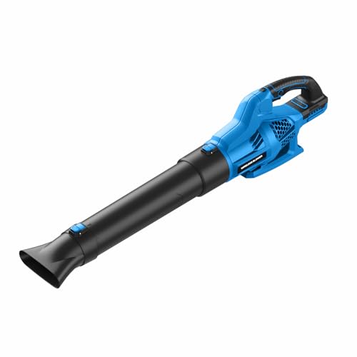 Gruecoinno Cordless Leaf Blower for Makita 18V Battery 500CFM/150MPH Handheld Leaf Blower for Blowing Leaves Dust Snow Lawn Care Patio Cleaning (Battery Not Included)