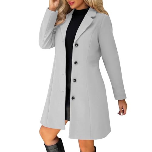 Manteau à col montant femme automne hiver vêtement épais
