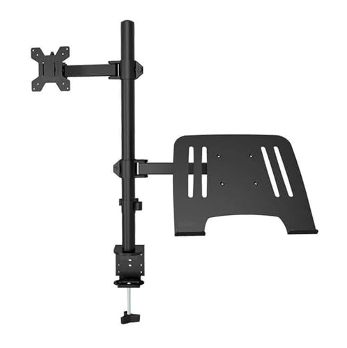 Support écran double M076 pour soulager le dos et organiser le bureau