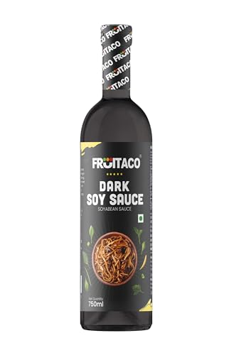 Image of Fruitaco Soy Sauce - Rich and Savory Flavor | Ideal for Cooking, Marinades, and Dips | Compact Bottle (750 Ml, Soy Sauce)