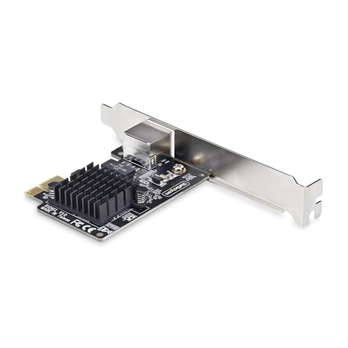 Image of StarTech 1-Port 5G Gigabit PCIe Network Card, TAA (PR15GR-NETWORK-CARD) | Realtek RTL8126, PCI Express LAN Card, Windows and Linux, Adapter