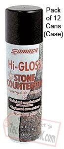Somaca Hi-Gloss Stone Countertop Cleaner - 12 Cans (Case)