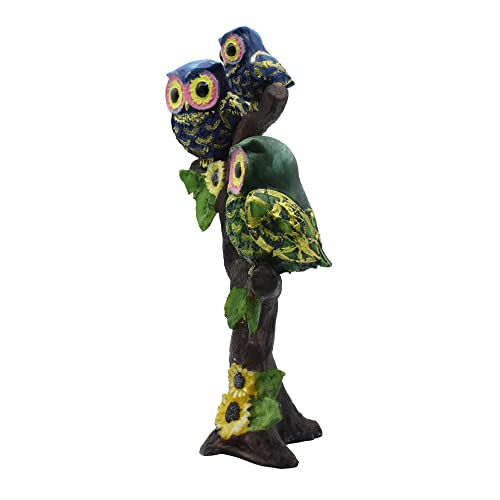 Image of PujaNPujari Owl Family Decorative Showpiece for Home Decor, Living Room and Office Decor