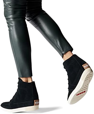 Wedge Boots — Waterproof Suede 