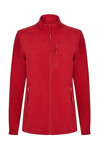 VELILLA 201502W Damen Fleecejacke, Rot, Größe L, rot, 42