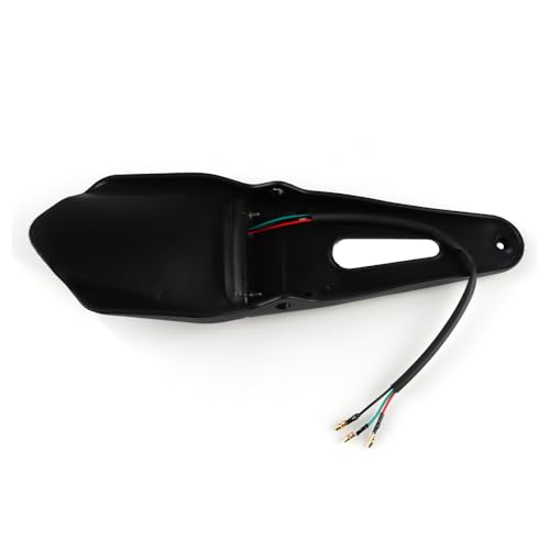 Image of Rear Mudguard LED Brake Tail Light Turn Signals Running Lamps License Plate Light With 3 Wires for Custom Off-road Cross Dirt Bike Enduro Yamaha Suzuki Kawasaki Honda CRF