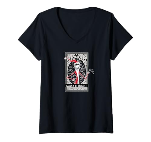T-shirt V Nightmare Before Christmas femme cadeau idéal fan de Disney