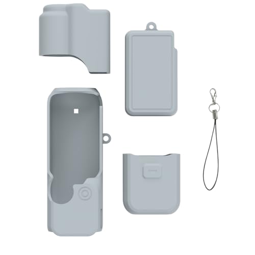 For DJI Pocket4�p�����Y�ی�P�[�X�A�X�N���[���ی�P�[�X�A�J�����ی�P�[�X�A�o�b�e���[�ی�P�[�X �{�̃X���[�u/�����Y�L���b�v/�X�N���[���J�o�[/�n���h���O���b�v/�X�g���b�v�t�� �S�ʕی� �ϏՌ� �h�o �L�Y �w�� ����h�~ ����~�� For