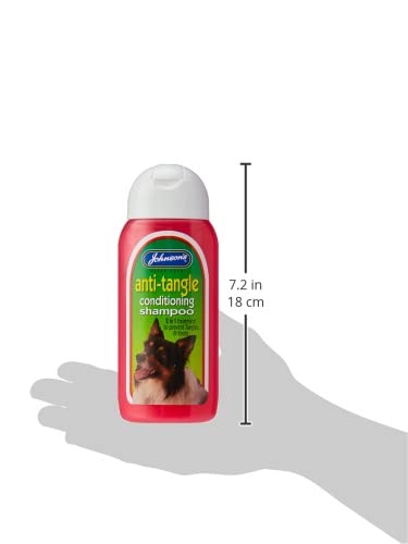 Johnsons Anti Tangle Dog Conditioning Shampoo 200ml - Image 4