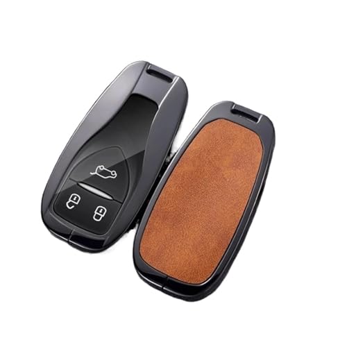 Ԃ̃L[P[X݊ Skyworth Skywell ET5 EV6 HT-i یJo[VFL[`F[z_[ANZT[U[(Color-5-Brown-1PC)